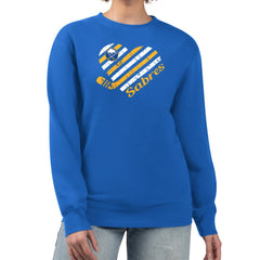 Buffalo Sabres G-III 4Her by Carl Banks Women's Heart Graphic Pullover Sweatshirt -  NHL Sweatshirts