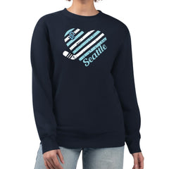 Seattle Kraken G-III 4Her by Carl Banks Women's Heart Graphic Pullover Sweatshirt -  NHL Sweatshirts