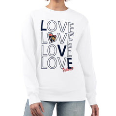 Florida Panthers G-III 4Her by Carl Banks Women's Lots Of Love Team Logo Graphic Pullover Sweatshirt -  NHL Sweatshirts
