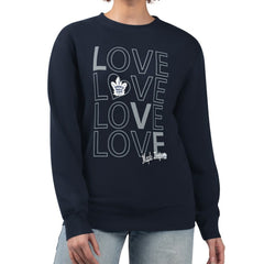 Toronto Maple Leafs G-III 4Her by Carl Banks Women's Lots Of Love Team Logo Graphic Pullover Sweatshirt -  NHL Sweatshirts