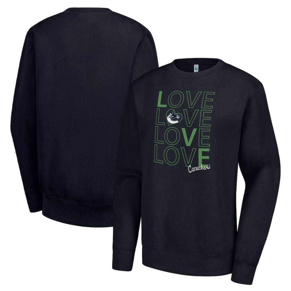 Vancouver Canucks G-III 4Her by Carl Banks Women's Lots Of Love Team Logo Graphic Pullover Sweatshirt -  NHL Sweatshirts