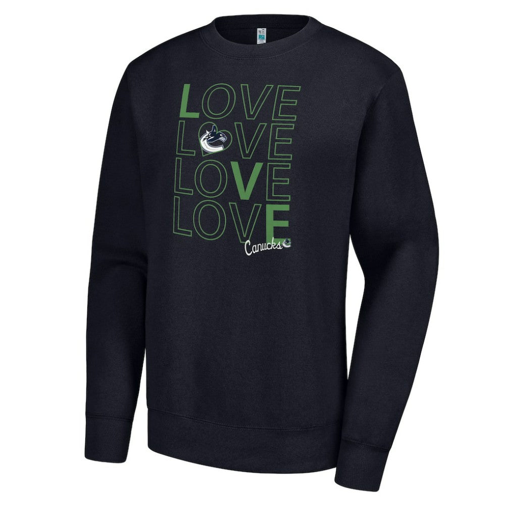 Vancouver Canucks G-III 4Her by Carl Banks Women's Lots Of Love Team Logo Graphic Pullover Sweatshirt -  NHL Sweatshirts