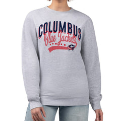Columbus Blue Jackets G-III 4Her by Carl Banks Women's Filigree Team Graphic Fleece Pullover Sweatshirt -  NHL Sweatshirts