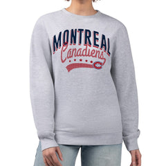 Montreal Canadiens G-III 4Her by Carl Banks Women's Filigree Team Graphic Fleece Pullover Sweatshirt -  NHL Sweatshirts