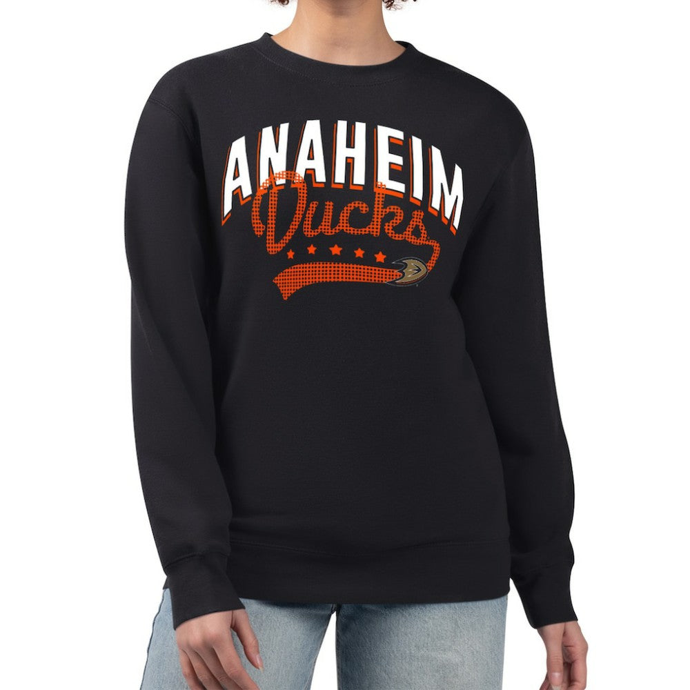 Anaheim Ducks G-III 4Her by Carl Banks Women's Filigree Team Graphic Fleece Pullover Sweatshirt -  NHL Sweatshirts