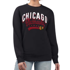 Chicago Blackhawks G-III 4Her by Carl Banks Women's Filigree Team Graphic Fleece Pullover Sweatshirt -  NHL Sweatshirts