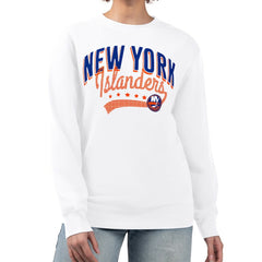 New York Islanders G-III 4Her by Carl Banks Women's Filigree Team Graphic Fleece Pullover Sweatshirt -  NHL Sweatshirts