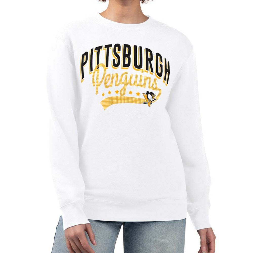 Pittsburgh Penguins G-III 4Her by Carl Banks Women's Filigree Team Graphic Fleece Pullover Sweatshirt -  NHL Sweatshirts