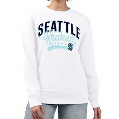 Seattle Kraken G-III 4Her by Carl Banks Women's Filigree Team Graphic Fleece Pullover Sweatshirt -  NHL Sweatshirts