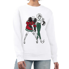 Minnesota Wild G-III 4Her by Carl Banks Women's Hockey Girls Team Graphic Fleece Pullover Sweatshirt -  NHL Sweatshirts
