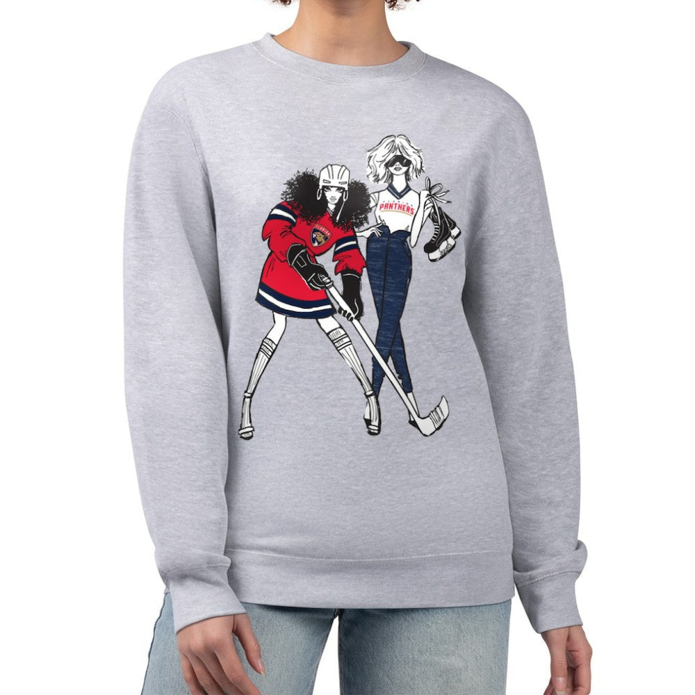 Florida Panthers G-III 4Her by Carl Banks Women's Hockey Girls Team Graphic Fleece Pullover Sweatshirt -  NHL Sweatshirts