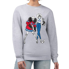 New York Rangers G-III 4Her by Carl Banks Women's Hockey Girls Team Graphic Fleece Pullover Sweatshirt -  NHL Sweatshirts