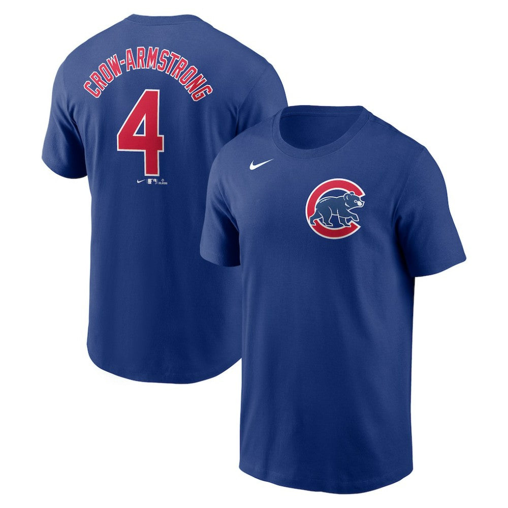 Pete Crow-Armstrong Chicago Cubs Nike Fuse Name & Number T-Shirt - MLB T-shirts