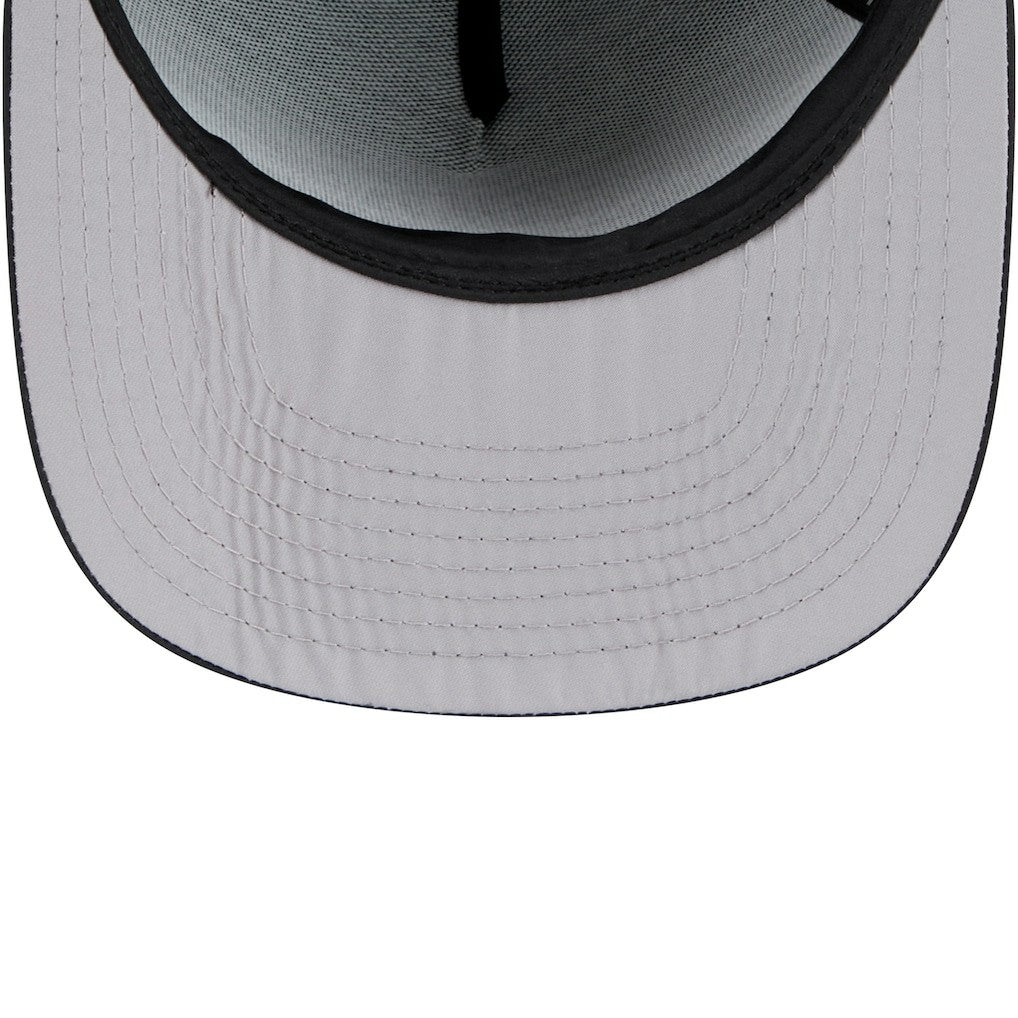 Black Philadelphia 76ers Vented 9FIFTY A-Frame Snapback Hat | NBA