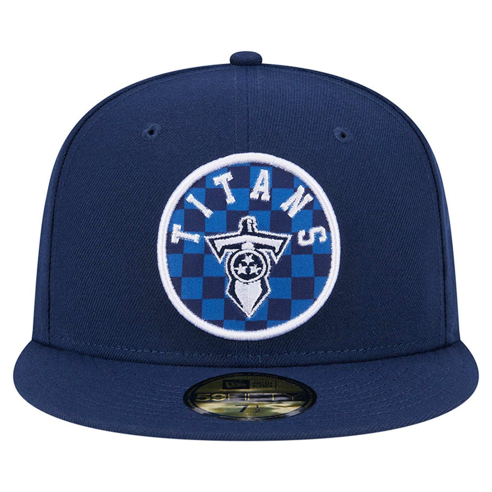 Tennessee Titans Checkered 59FIFTY Fitted Hat | NFL US
