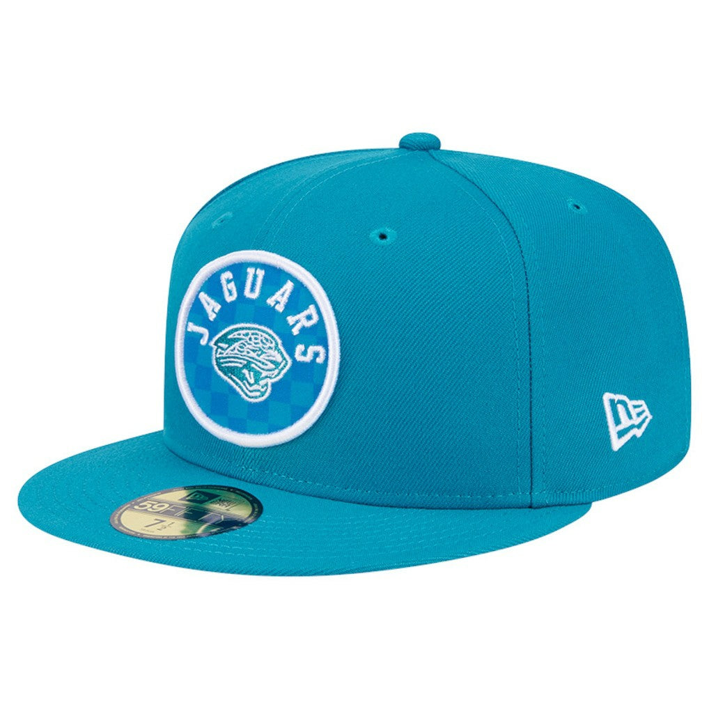 Jacksonville Jaguars Checkered 59FIFTY Fitted Hat | NFL New