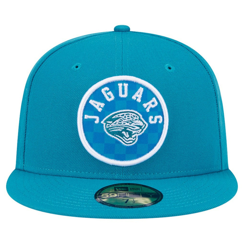 Jacksonville Jaguars Checkered 59FIFTY Fitted Hat | NFL New