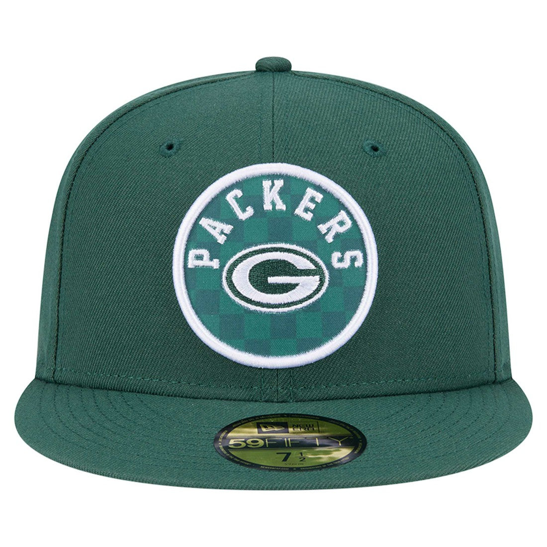Green Bay Packers Checkered 59FIFTY Fitted Hat | NFL Near me