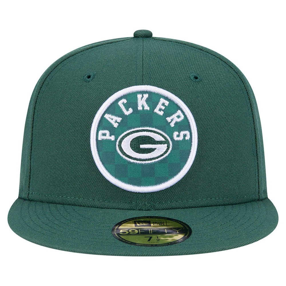Green Bay Packers Checkered 59FIFTY Fitted Hat | NFL Near me