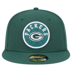 Green Bay Packers Checkered 59FIFTY Fitted Hat | NFL Near me