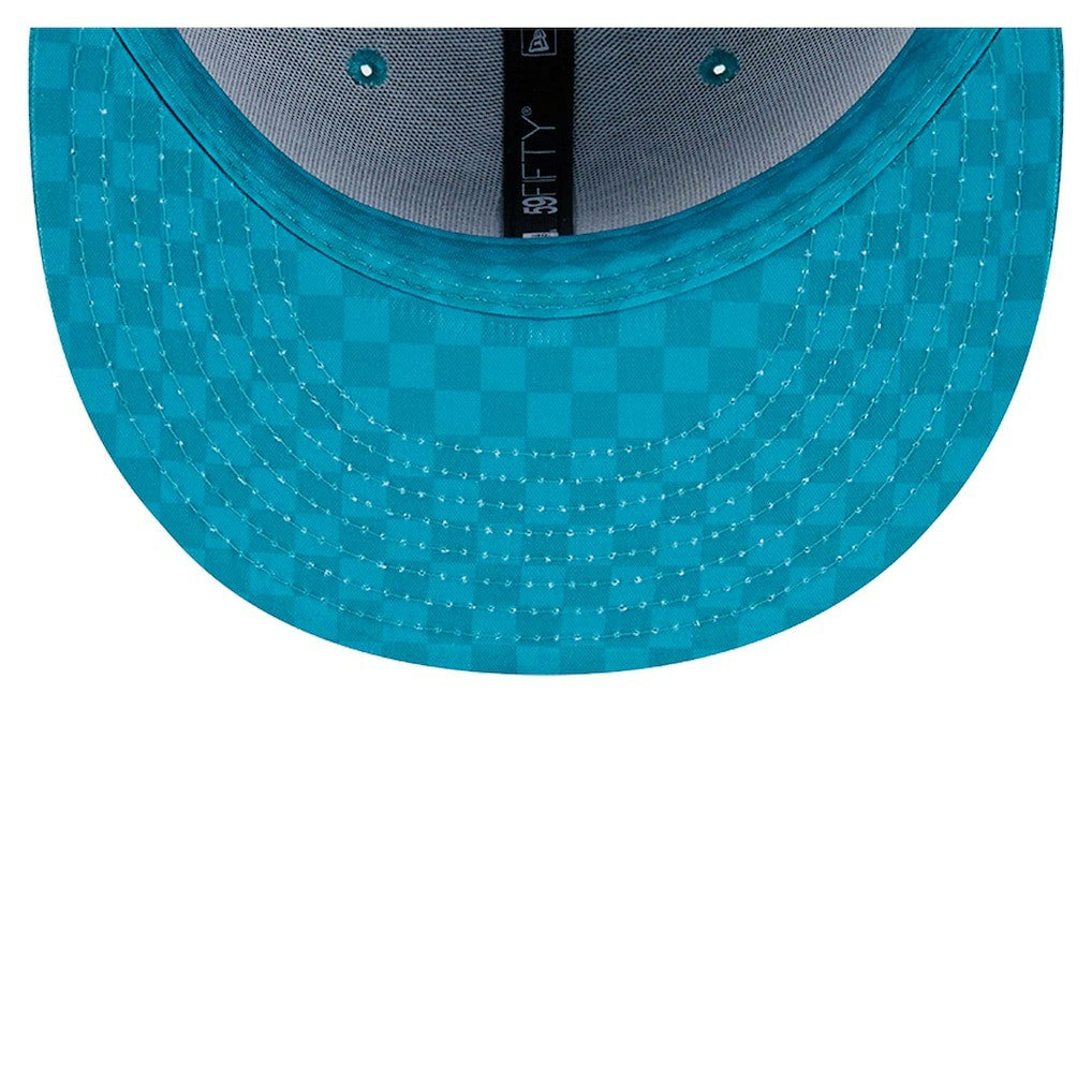 Miami Dolphins Checkered 59FIFTY Fitted Hat | NFL New