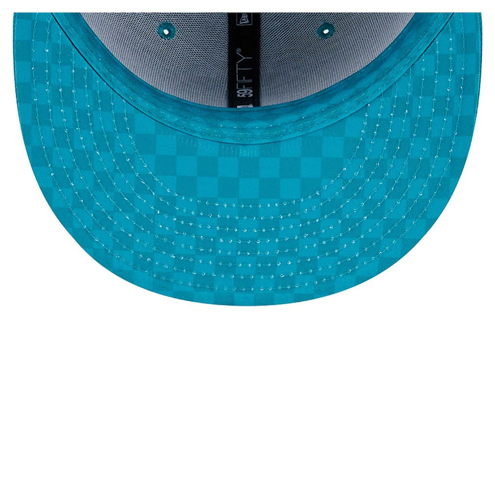 Miami Dolphins Checkered 59FIFTY Fitted Hat | NFL New
