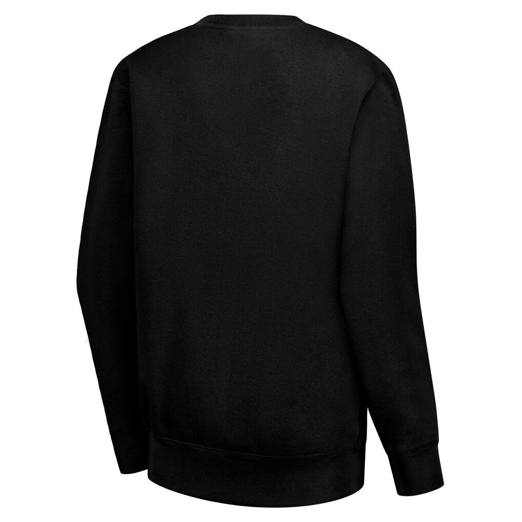 Black Oklahoma City Thunder G-III 4Her by Carl Banks Women's Heart Graphic Fleece Pullover Sweatshirt | NBA