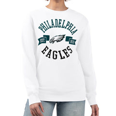 Philadelphia Eagles G-III 4Her by Carl Banks Women's Large Team Graphic Fleece Pullover Sweatshirt | NFL US
