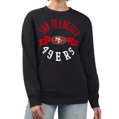 San Francisco 49ers G-III 4Her by Carl Banks Women's Large Team Graphic Fleece Pullover Sweatshirt | NFL Online