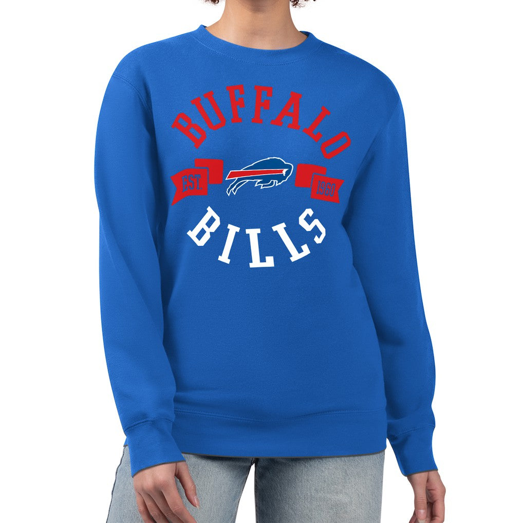Buffalo Bills G-III 4Her by Carl Banks Women's Large Team Graphic Fleece Pullover Sweatshirt | NFL Online