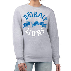 Detroit Lions G-III 4Her by Carl Banks Women's Large Team Graphic Fleece Pullover Sweatshirt | NFL Discount