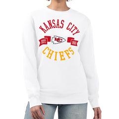 Kansas City Chiefs G-III 4Her by Carl Banks Women's Large Team Graphic Fleece Pullover Sweatshirt | NFL Online