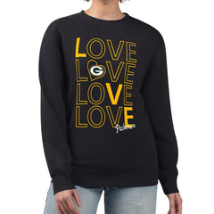 Green Bay Packers G-III 4Her by Carl Banks Women's Lots of Love Graphic Fleece Pullover Sweatshirt | NFL Online