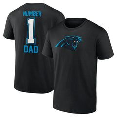 Carolina Panthers Father's Day #1 Dad T-Shirt | NFL US