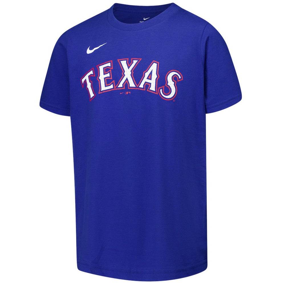 Evan Carter Texas Rangers Nike Youth Name & Number T-Shirt - MLB T-shirts