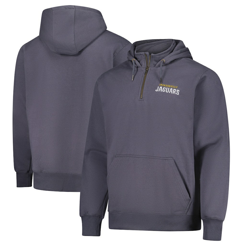 Jacksonville Jaguars Dunbrooke Unisex Defender Quarter-Zip Hoodie | NFL US