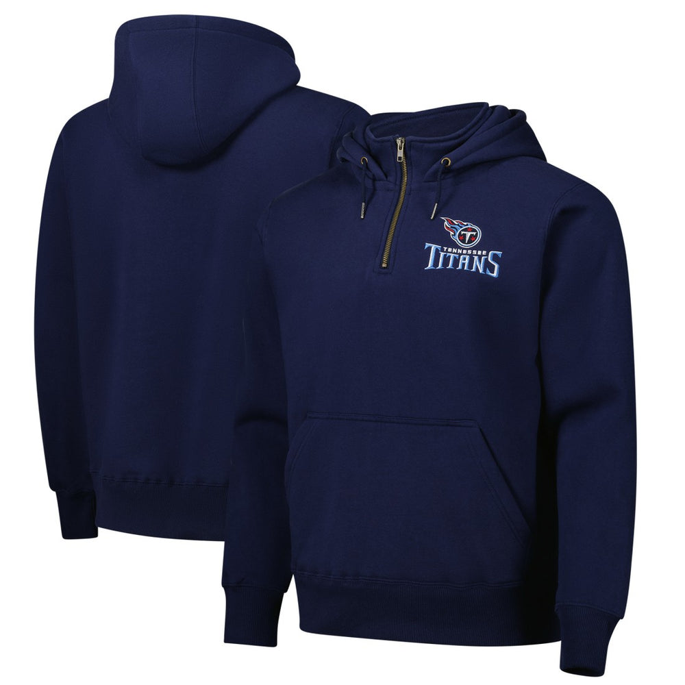 Tennessee Titans Dunbrooke Unisex Defender Quarter-Zip Hoodie | NFL Outlet