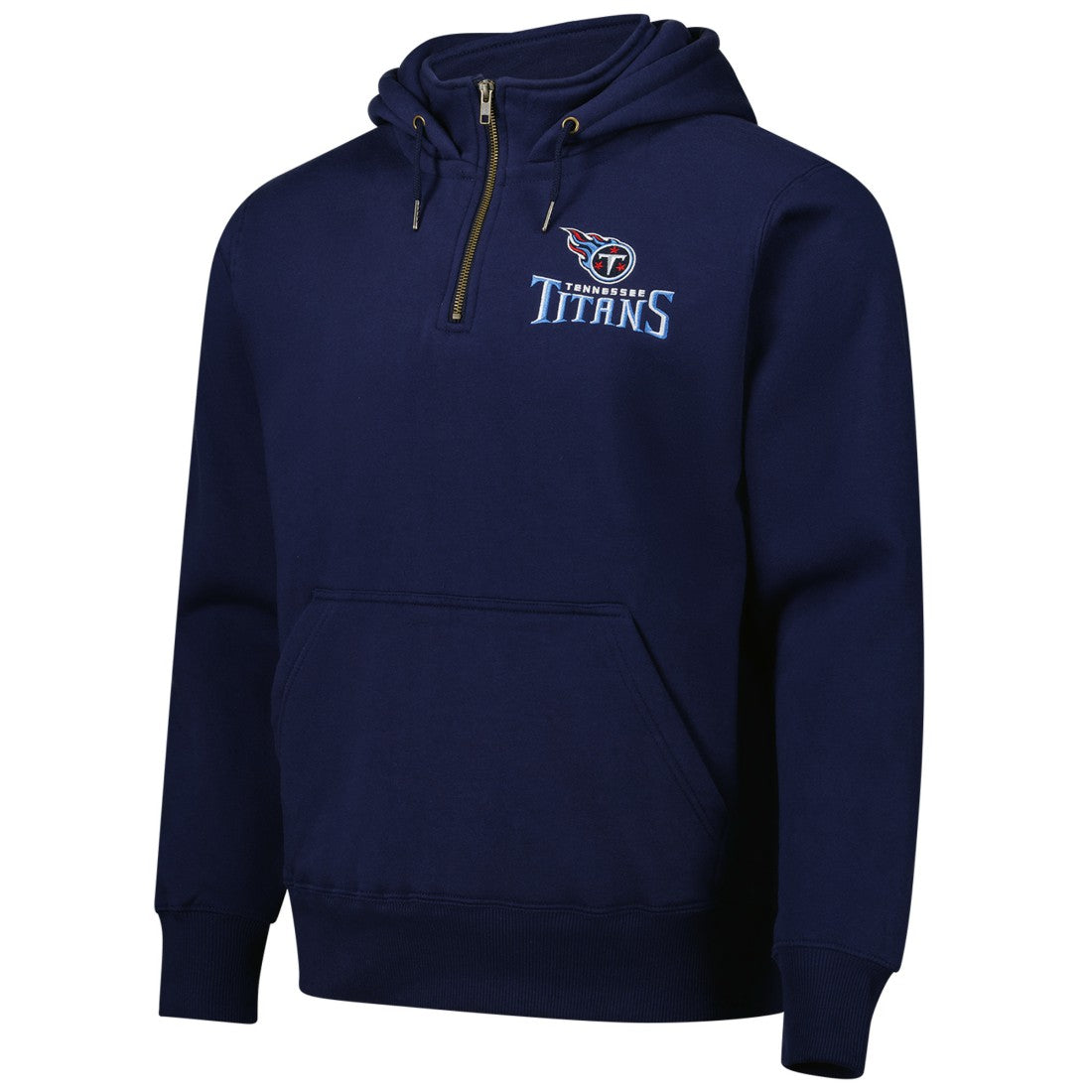 Tennessee Titans Dunbrooke Unisex Defender Quarter-Zip Hoodie | NFL Outlet