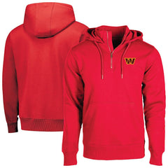 Washington Commanders Dunbrooke Unisex Defender Quarter-Zip Hoodie | NFL US