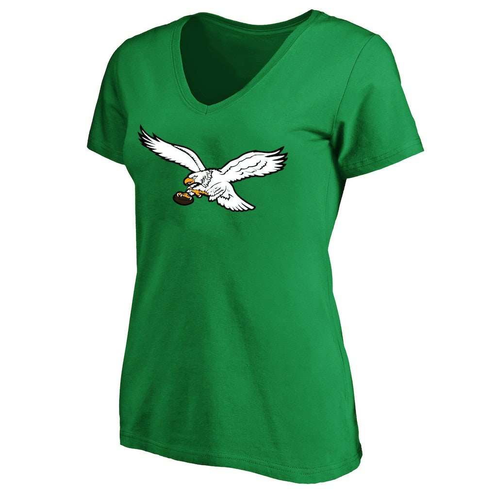 Philadelphia Eagles Saquon Barkley  Women's Plus Size Fair Catch Name & Number Scoop Neck T-Shirt | NFL New