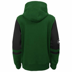 New York Jets Youth Stadium Color-Block Full-Zip Hoodie | NFL US