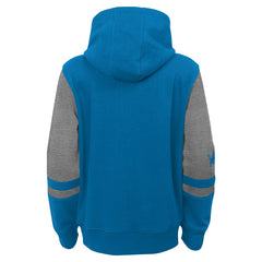 Detroit Lions Youth Stadium Color-Block Full-Zip Hoodie | NFL Online