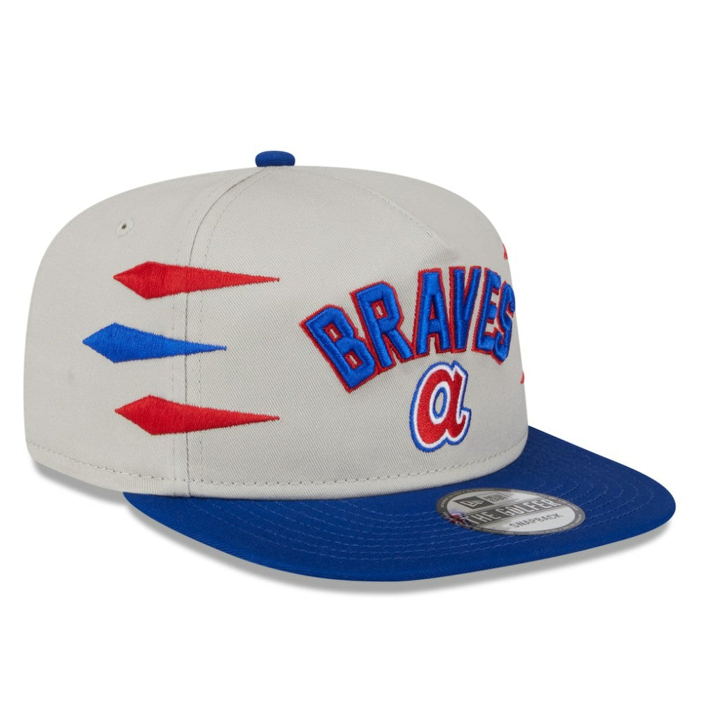 Atlanta Braves New Era Iron Golfer Snapback Hat - MLB Hats