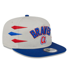 Atlanta Braves New Era Iron Golfer Snapback Hat - MLB Hats