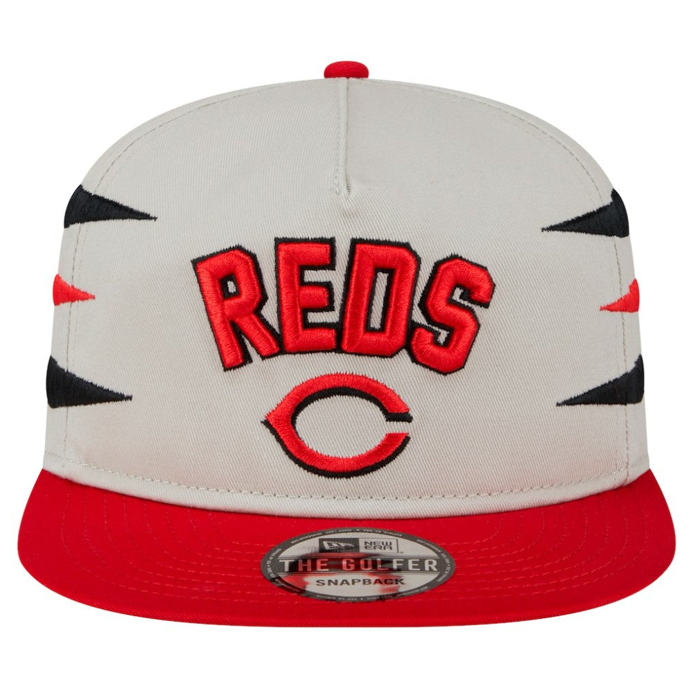 Cincinnati Reds New Era Iron Golfer Snapback Hat - MLB Hats