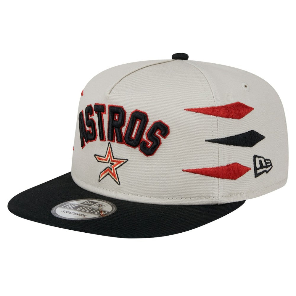 Houston Astros New Era Iron Golfer Snapback Hat - MLB Hats