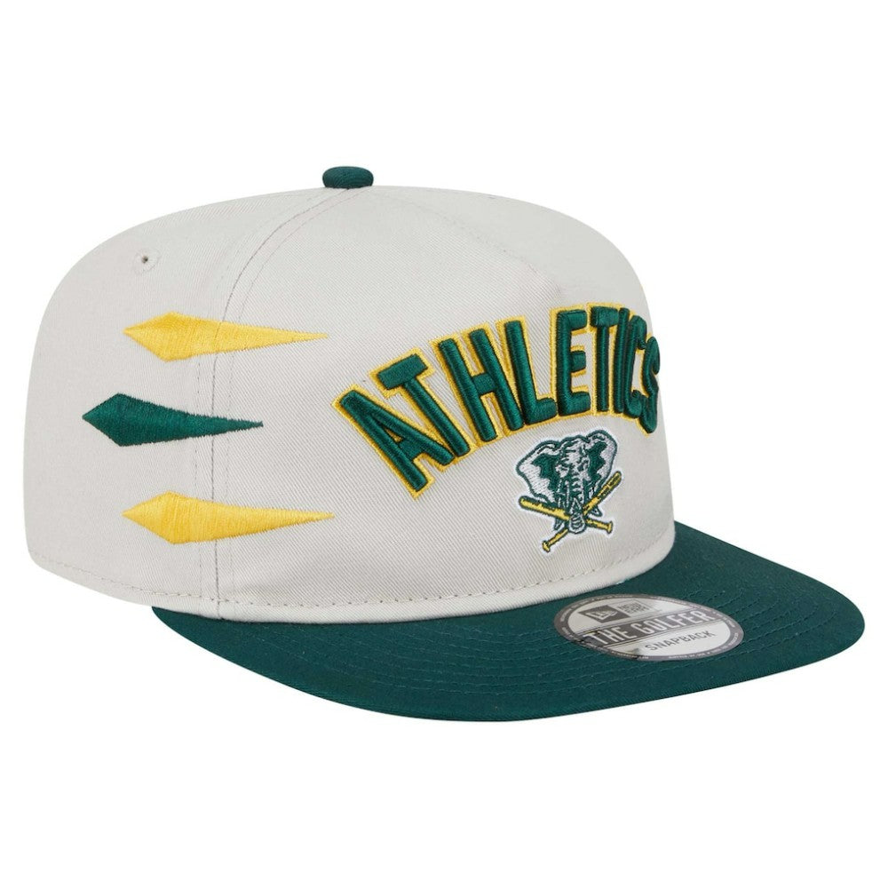 Athletics New Era Iron Golfer Snapback Hat - MLB Hats