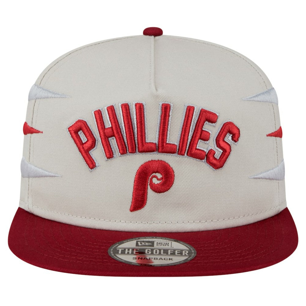Philadelphia Phillies New Era Iron Golfer Snapback Hat - MLB Hats