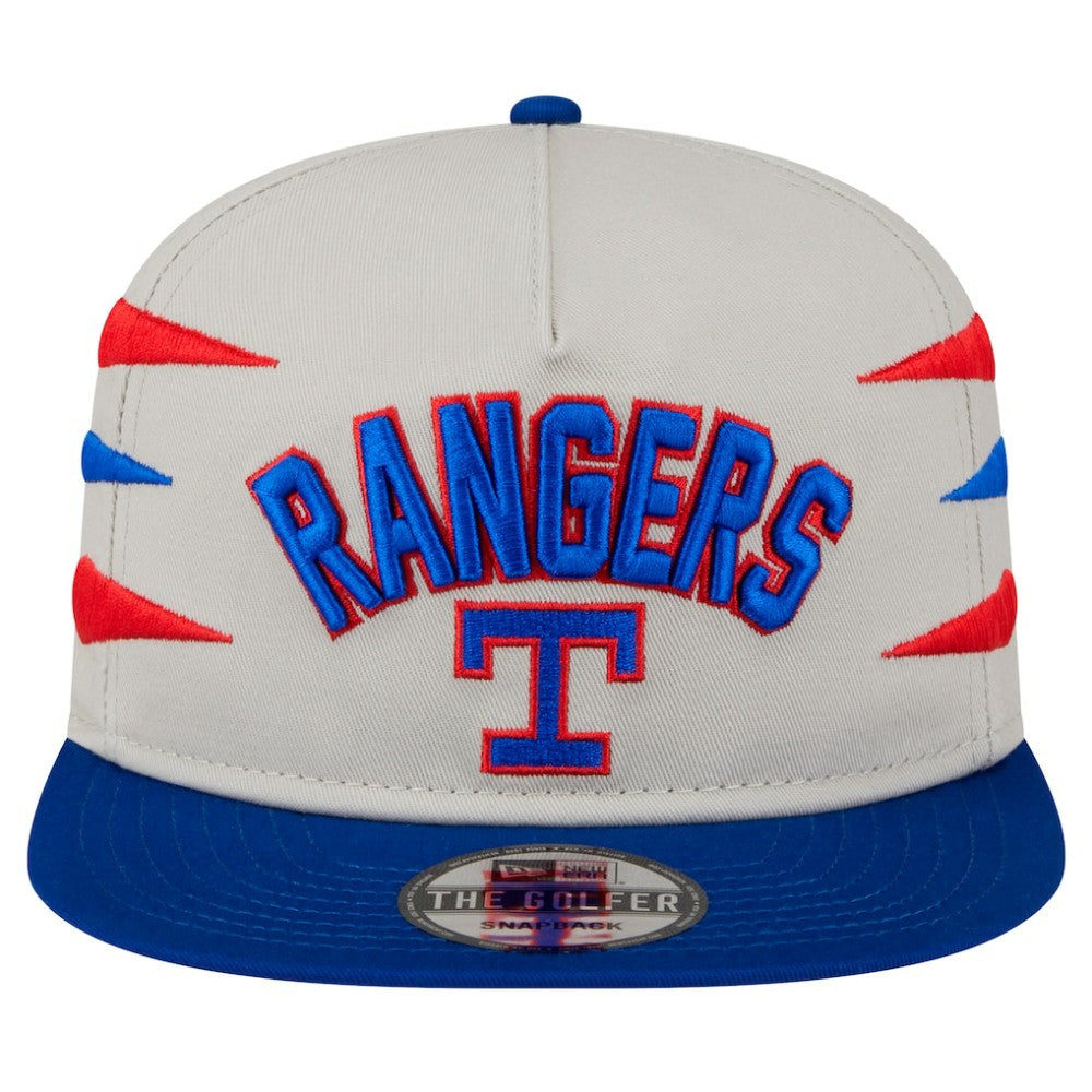 Texas Rangers New Era Iron Golfer Snapback Hat - MLB Hats