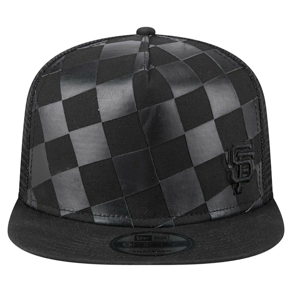 San Francisco Giants New Era Score Check 9FIFTY A-Frame Trucker Snapback Hat - MLB Hats